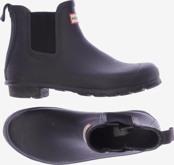 HUNTER Dress Boots in 39 in Black: front