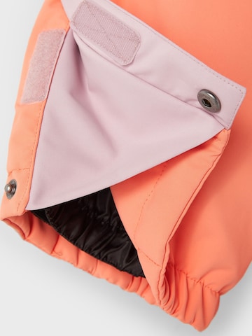 NAME IT Regular Outdoor Pants 'SNOW10' in Orange