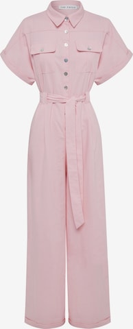 The Fated Jumpsuit 'HARVEY' in Roze: voorkant