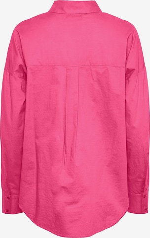 PIECES Bluse 'TANNE' i pink