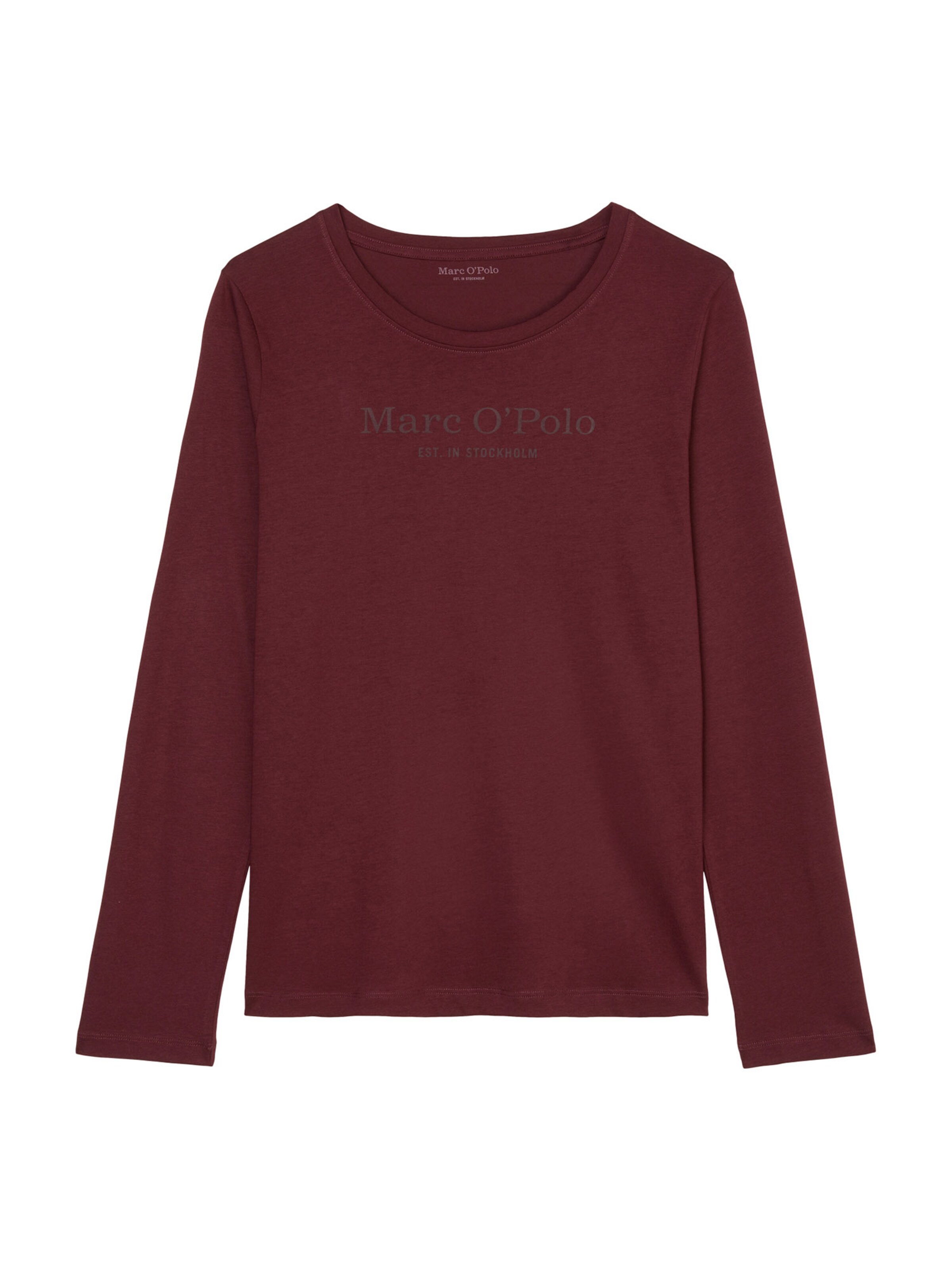 Chemise de nuit ' Mix & Match Cotton ' Marc O'Polo en rouge : devant