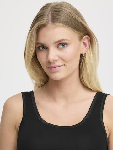 Fransa Shirttop ' FRZULU ' in Schwarz