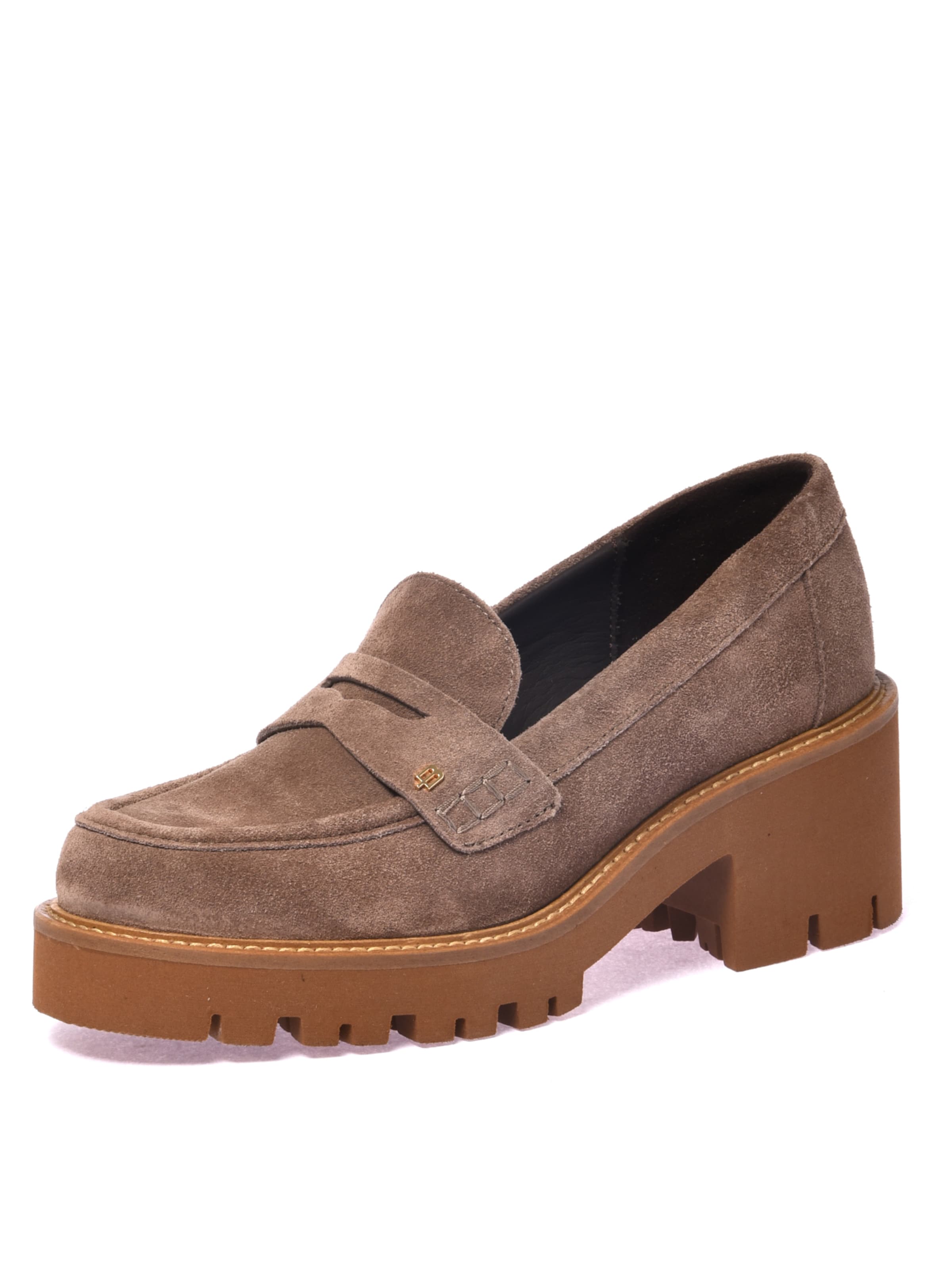 BALDININI Mocassins in Beige: voorkant