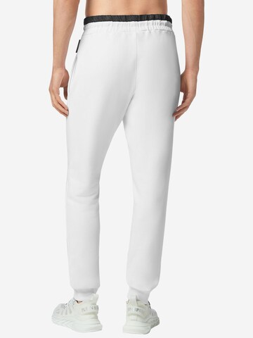 Plein Sport - Tapered Calças em branco