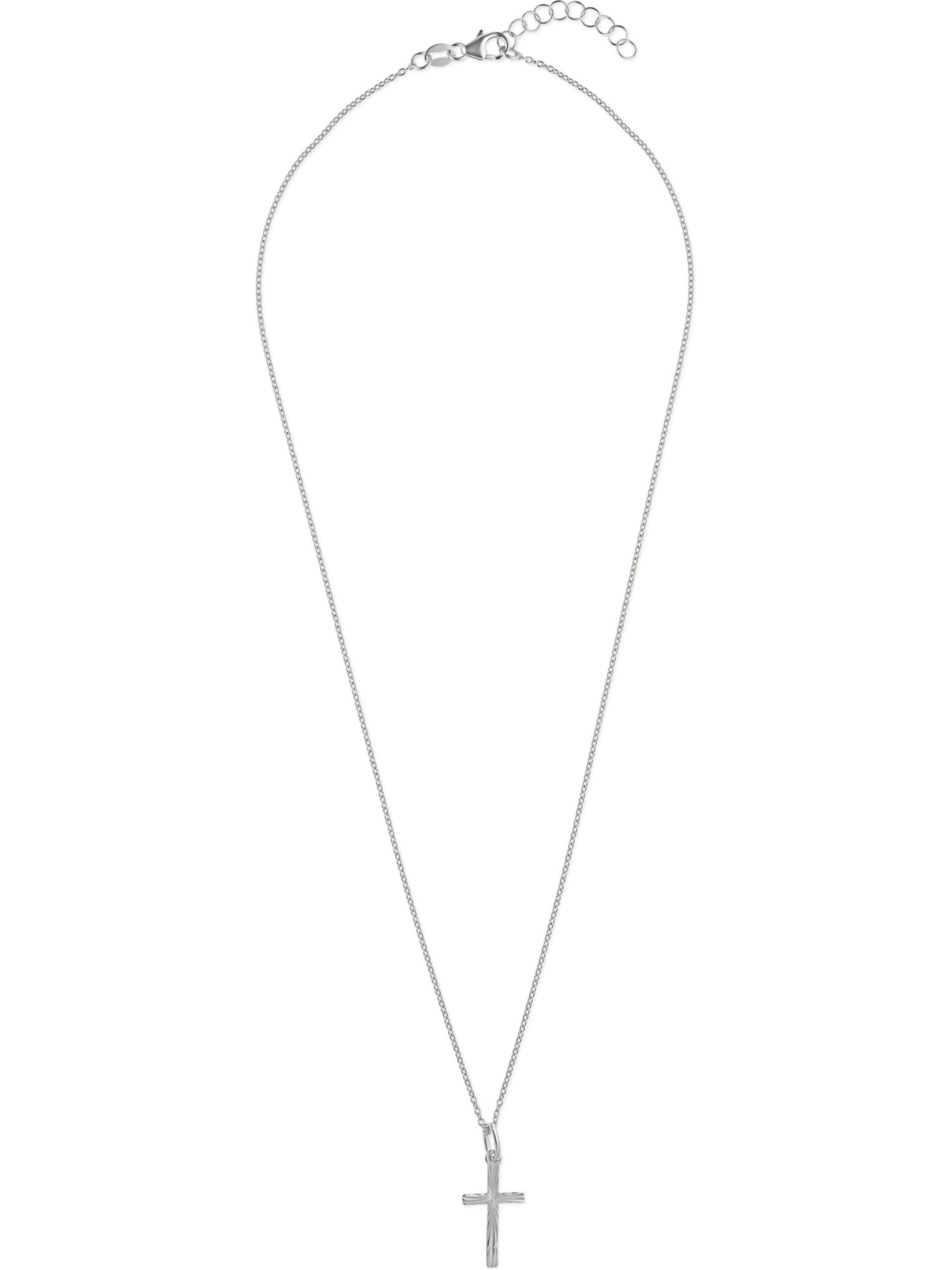 FAVS Necklace in Silver: front