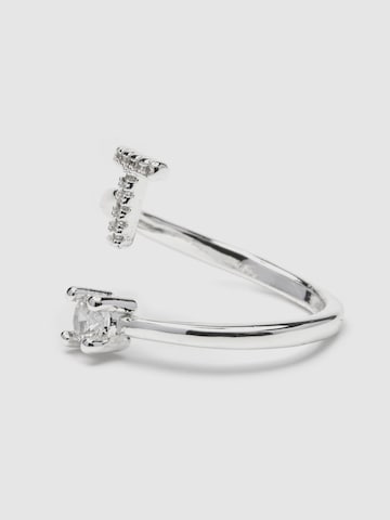 Luxenter - Anillo 'Alphabet T' en plata