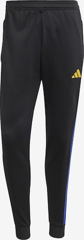 ADIDAS PERFORMANCE Конический (Tapered) Спортивные штаны 'Tiro 25 Essentials' в Черный: спереди