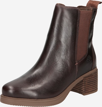 Chelsea Boots 'Dalston' TIMBERLAND en marron : devant