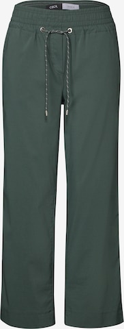 Pantalon 'Neele' CECIL en vert : devant
