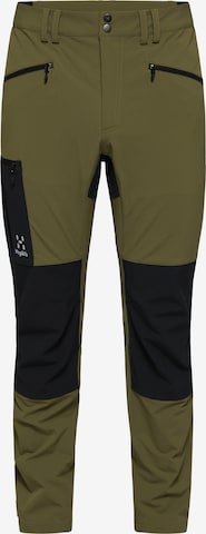 Haglöfs Outdoor Pants in Green: front