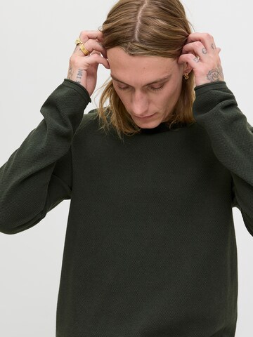 JACK & JONES Средняя посадка Свитер 'JJEHILL' в Зеленый