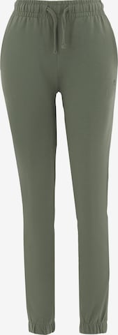 Organication Pants in Green: front