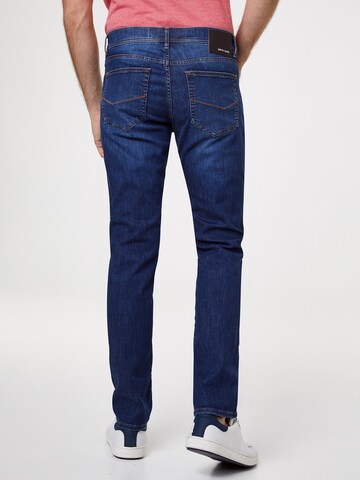 PIERRE CARDIN Slimfit Jeans 'Lyon Voyage' in Blau