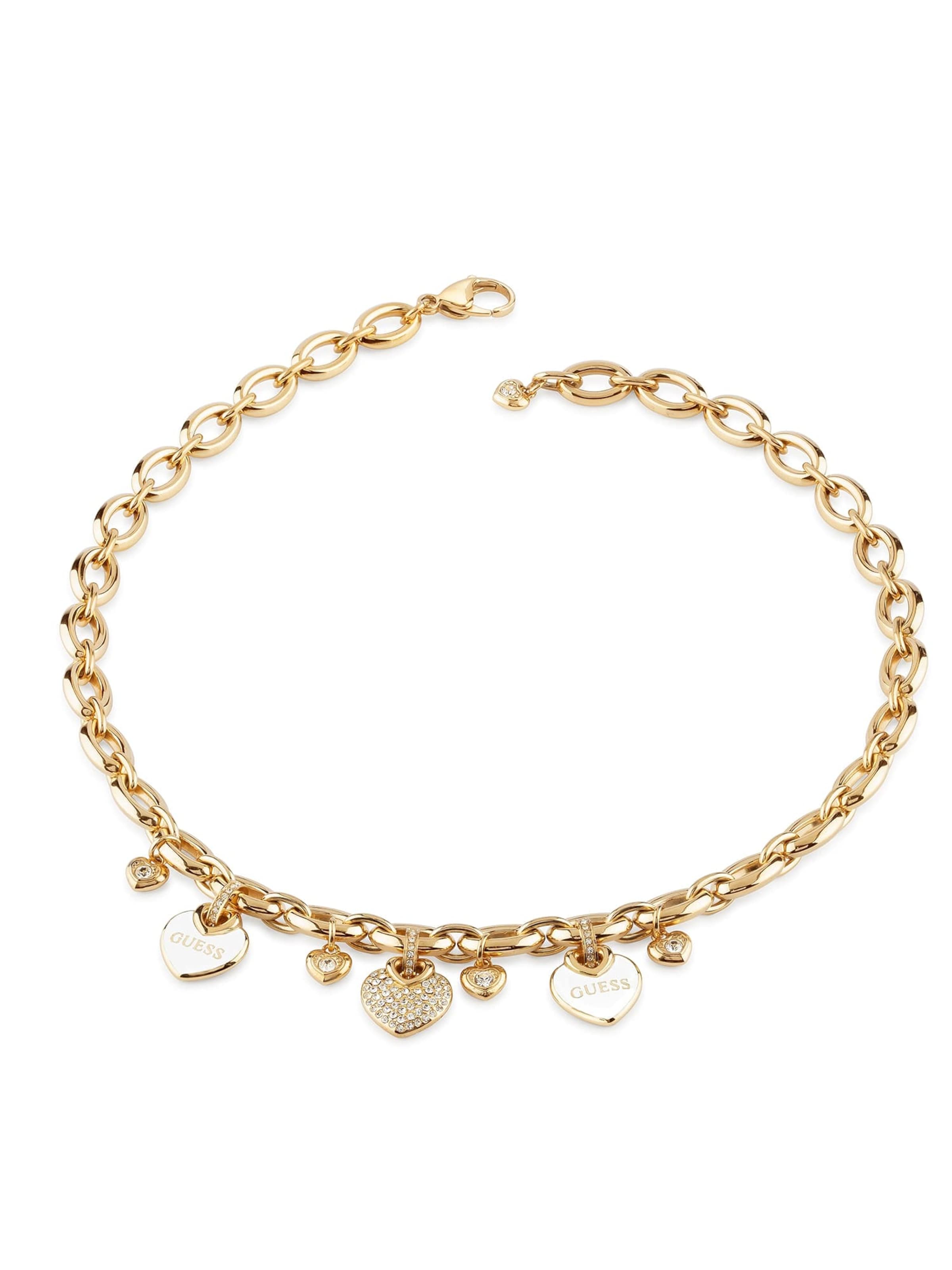 GUESS Kette 'Crazy in love' in Gold: Vorderseite
