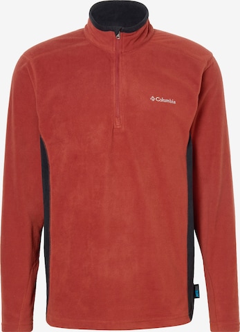 raudona COLUMBIA Sportinis megztinis 'Klamath Range II': priekis