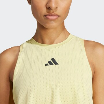 Haut de sport 'Cool Intensity' ADIDAS PERFORMANCE en jaune