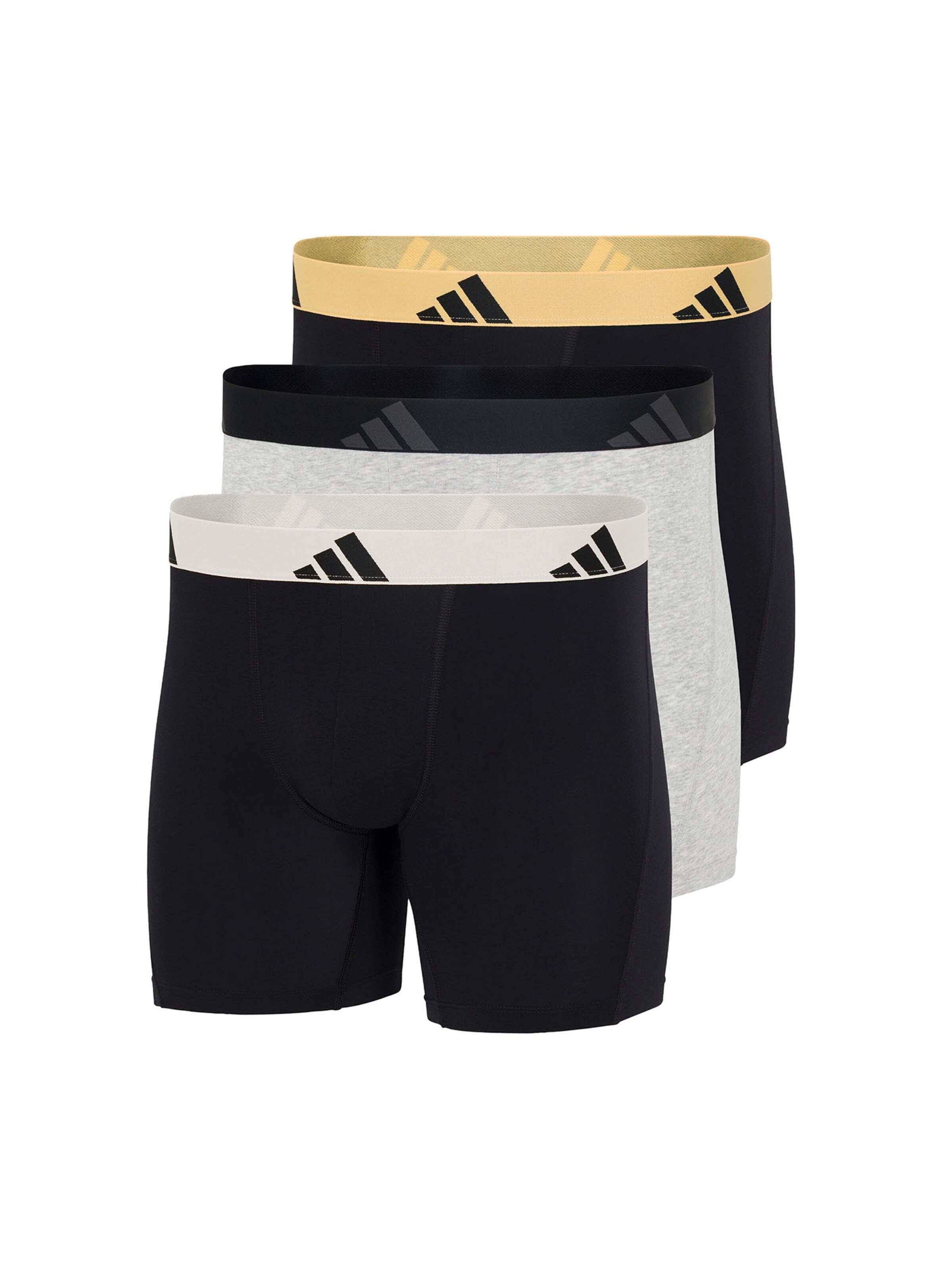 ADIDAS SPORTSWEAR Boxer ' Active Flex Cotton ' in graumeliert / schwarz, Produktansicht