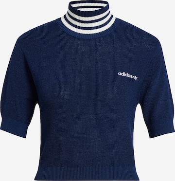 ADIDAS ORIGINALS - Jersey 'Cropped' en azul: frente