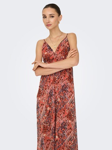 ONLY - Vestido de verano 'ONLVikki' en rojo
