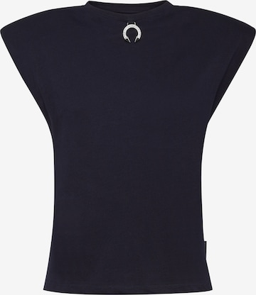 Maglietta di Philipp Plein in blu: frontale