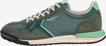 Sneaker bassa 'MARVIN SOUND' di Pepe Jeans in verde: frontale