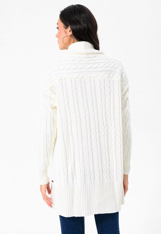 Cardigan Jimmy Sanders en blanc