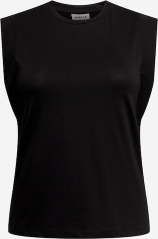 Vero Moda Curve Shirt 'Place' in Black: front