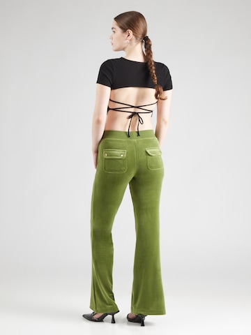 Juicy Couture Flared Hose 'Layla' in Grün