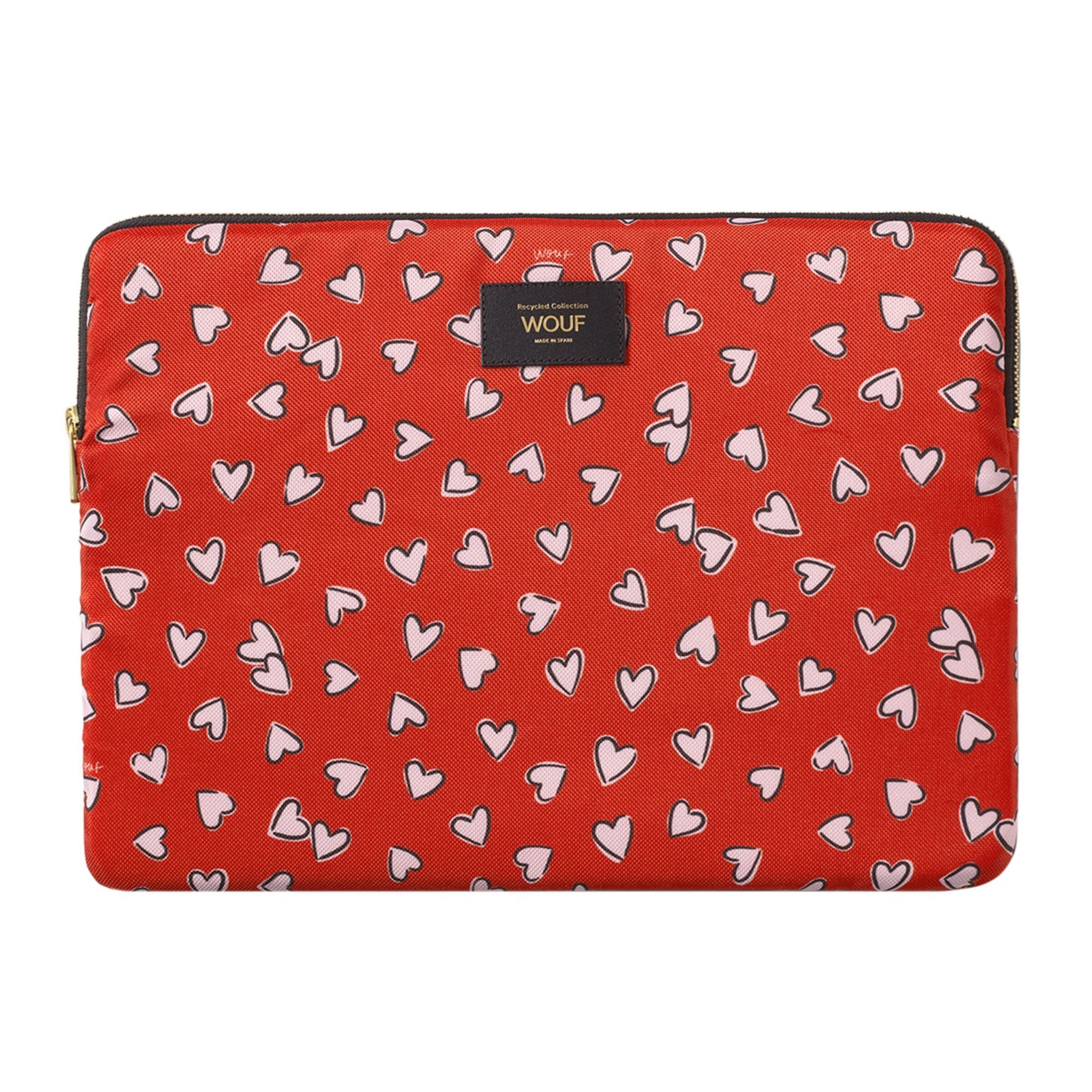 Wouf Laptoptas 'Rio' in Rood: voorkant