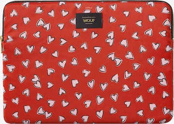 Wouf Laptoptasche 'Rio' in Rot: Vorderseite