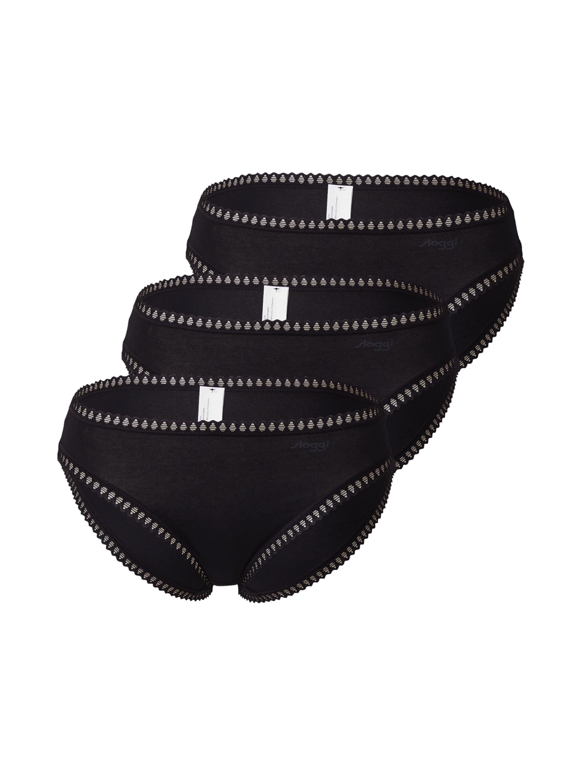 SLOGGI Nohavičky 'Go Crush' - Čierna: predná strana