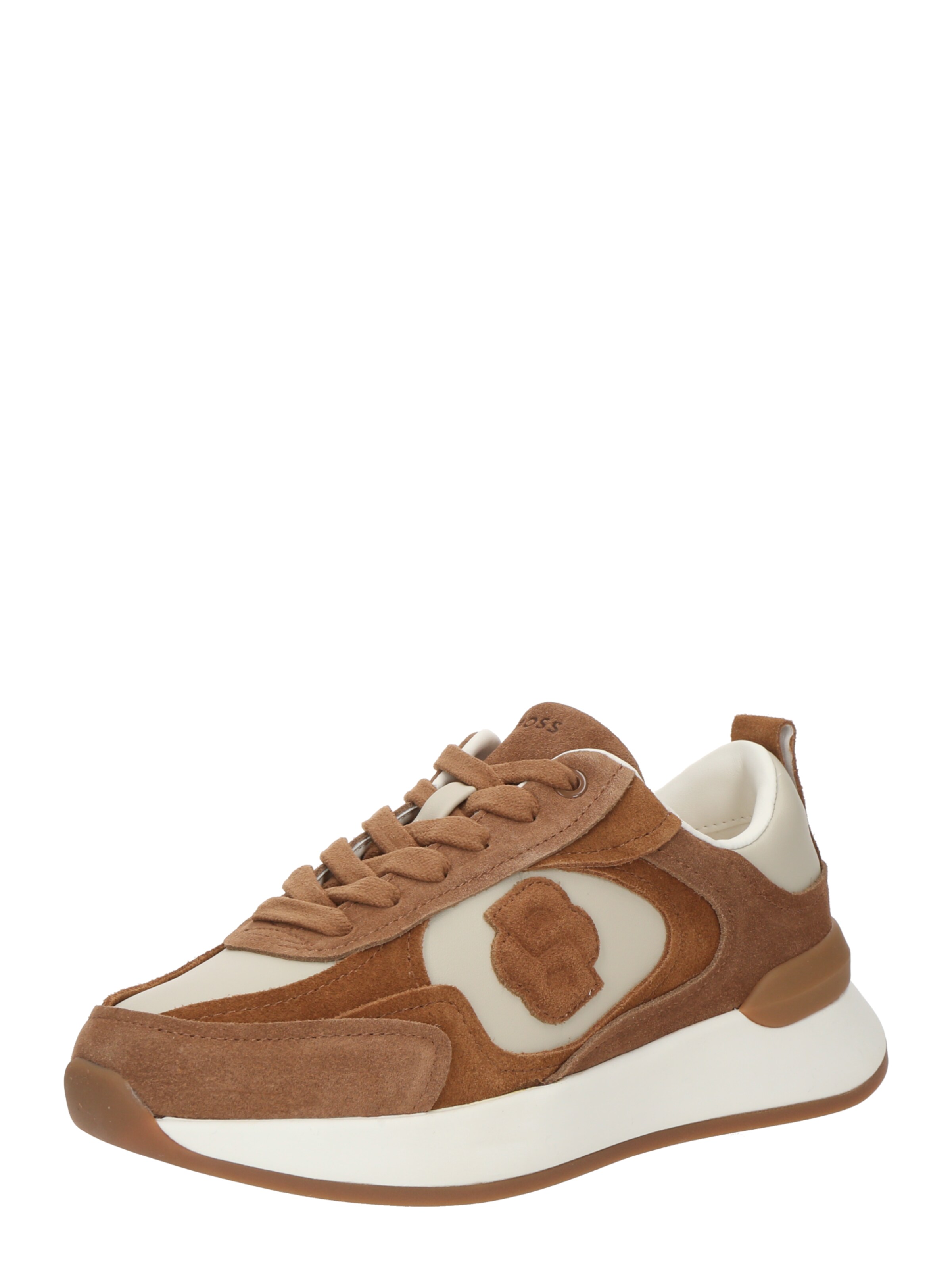 Sneaker bassa BOSS di colore avorio / ruggine, Visualizzazione prodotti