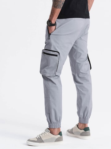 Ombre Tapered Trousers 'OM-PAJO-0135' in Grey