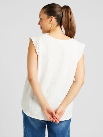 ONLY Carmakoma - Blusa 'THYRA' em branco