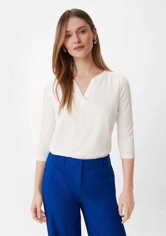 COMMA Blouse in White: front