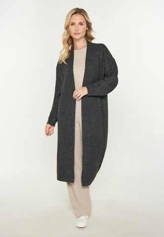 Cardigan 'Classic' usha WHITE LABEL en gris : devant