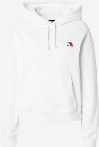 Felpa di Tommy Jeans in bianco: frontale
