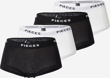 PIECES Boyshorts in Black: front