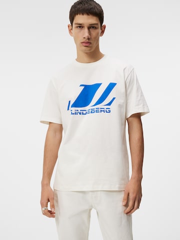 J.Lindeberg T-Shirt 'Parcy' in Beige: predná strana