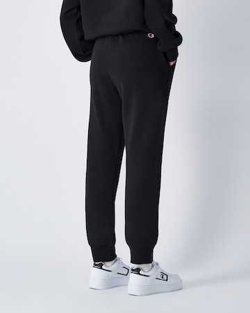 Champion Authentic Athletic Apparel Tapered Sports trousers in Black