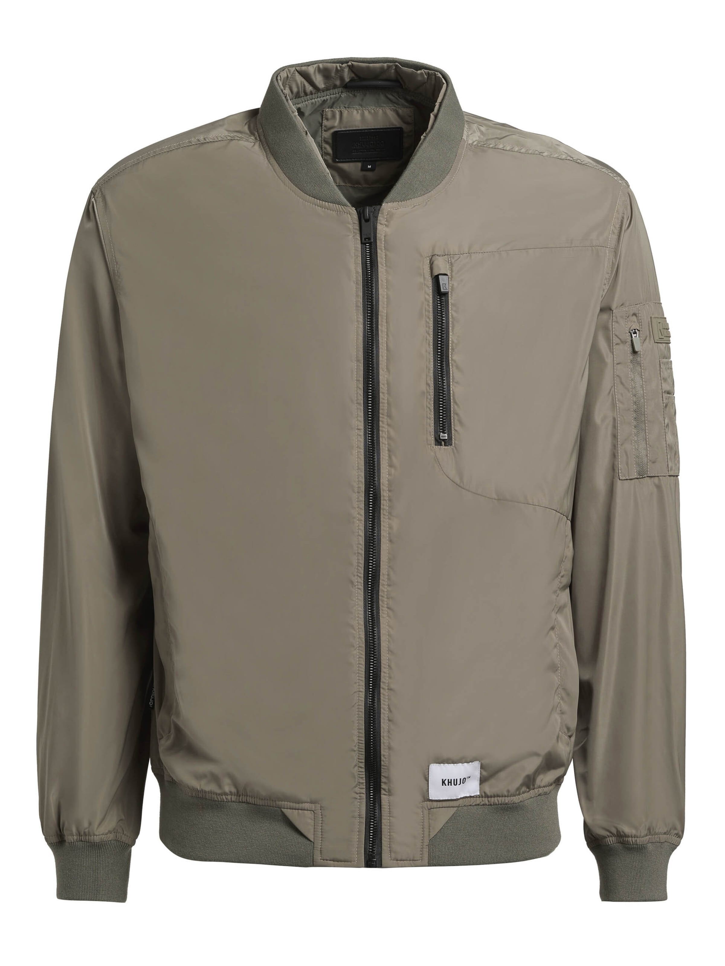 khujo Between-season jacket 'Beki' in Grey: front
