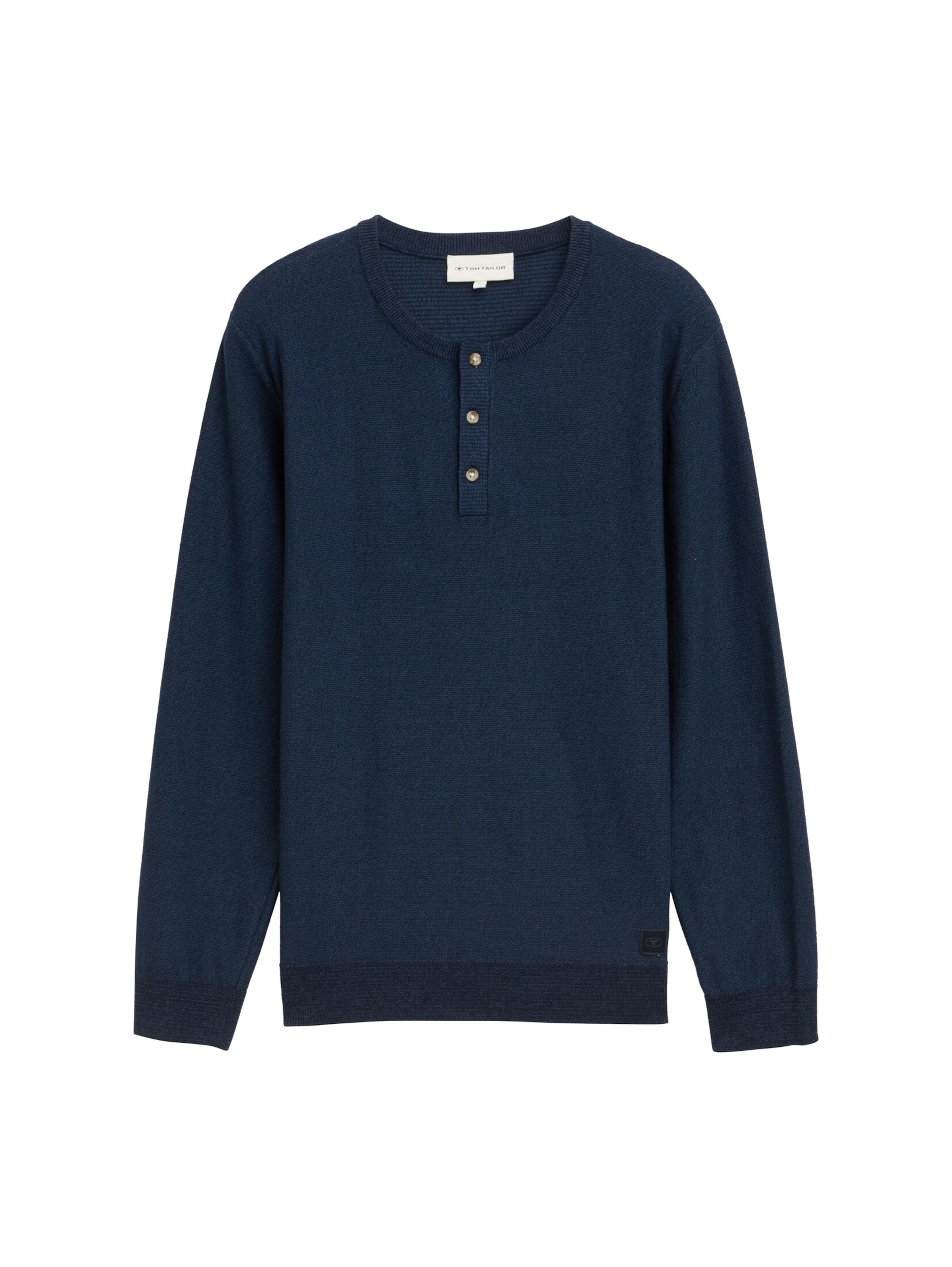 TOM TAILOR Svetr – modrá: přední strana