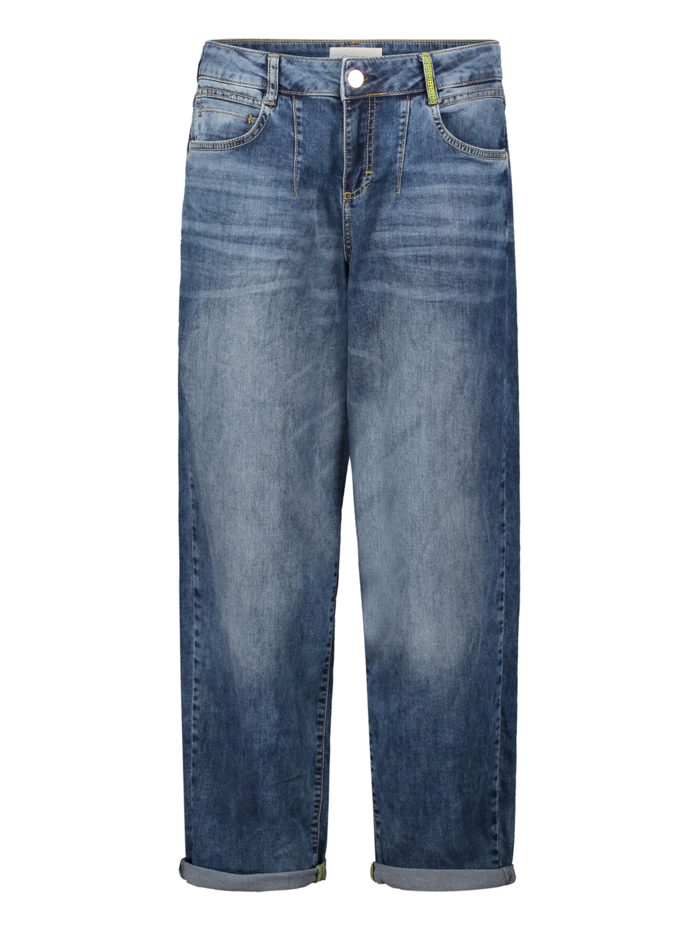 Loosefit Jeans 'Used Look' di Cartoon in blu: frontale