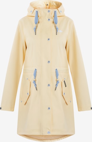 Schmuddelwedda Funktsionaalne mantel, värv kollane: eest vaates