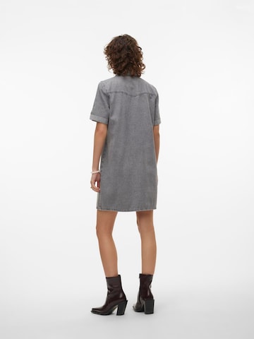 VERO MODA Shirt Dress 'Jennie' in Grey