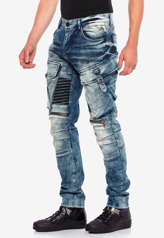 CIPO & BAXX Regular Jeans in Blau