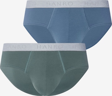 Hanro Slip 'Essentials' in Blauw: voorkant