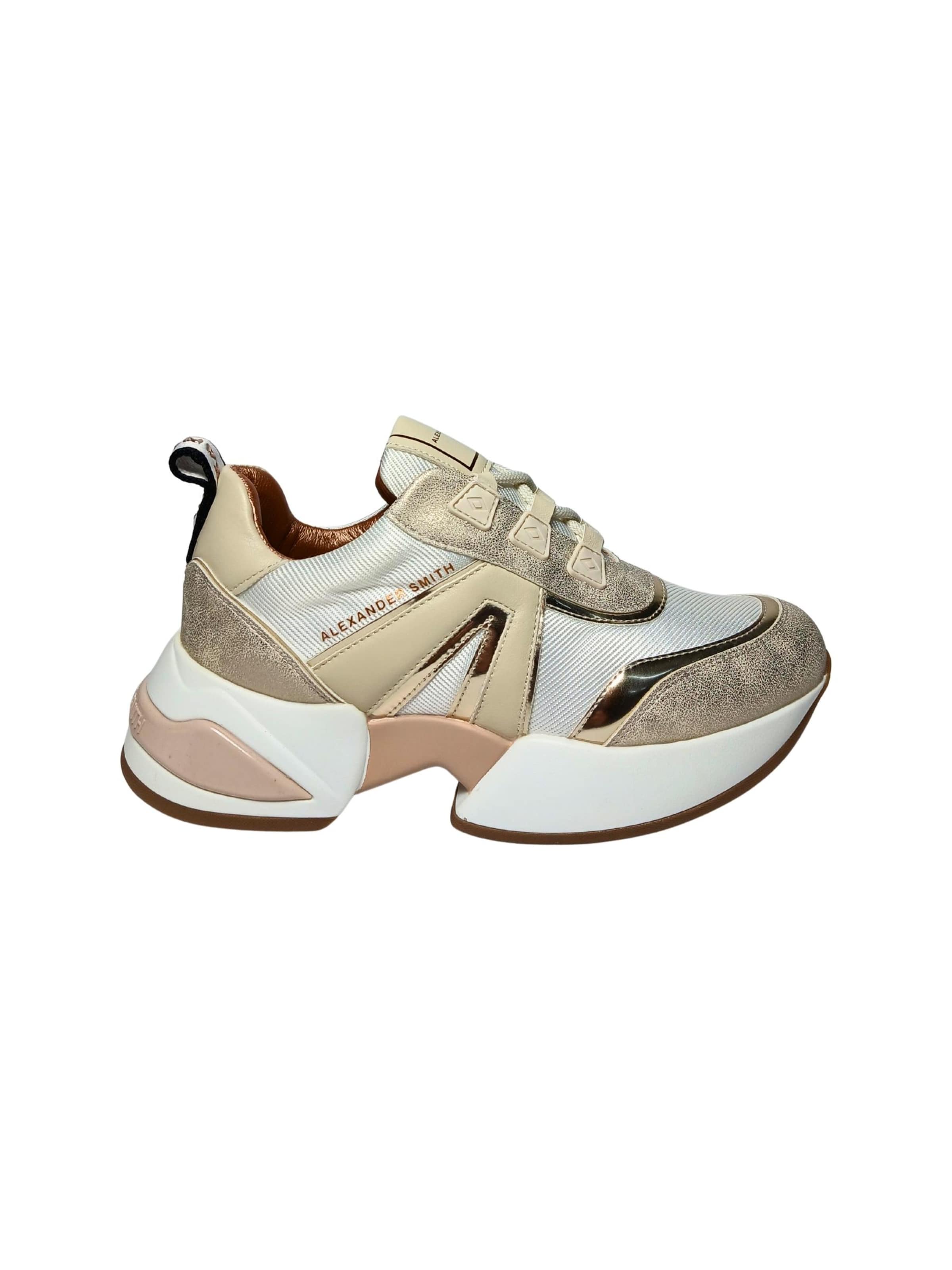 Alexander Smith Sneakers laag in Wit: voorkant