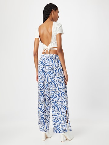 DEDICATED. Wide leg Broek in Blauw