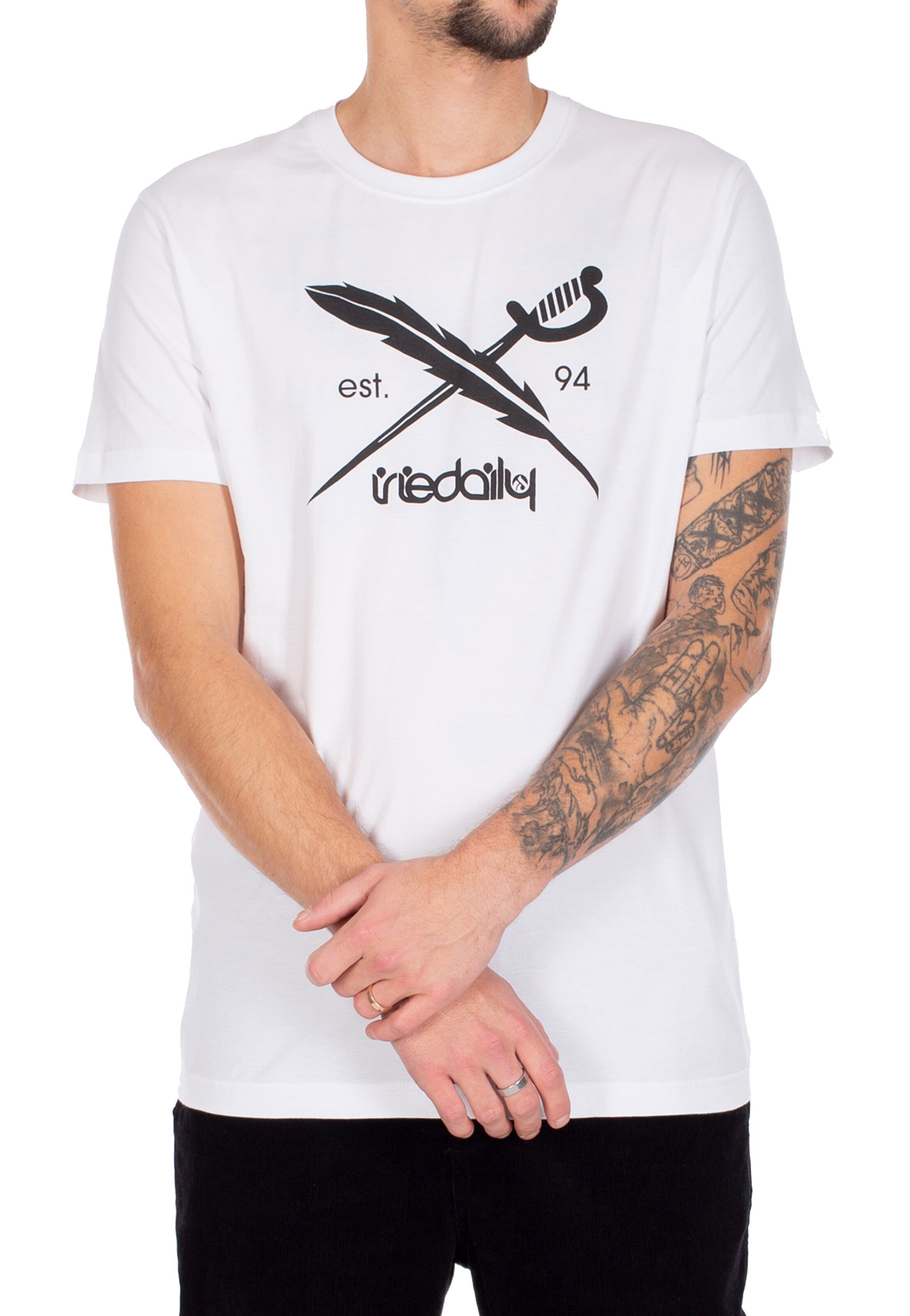 Iriedaily Тениска в бяло